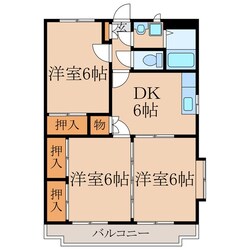 サンリッチ谷山の物件間取画像